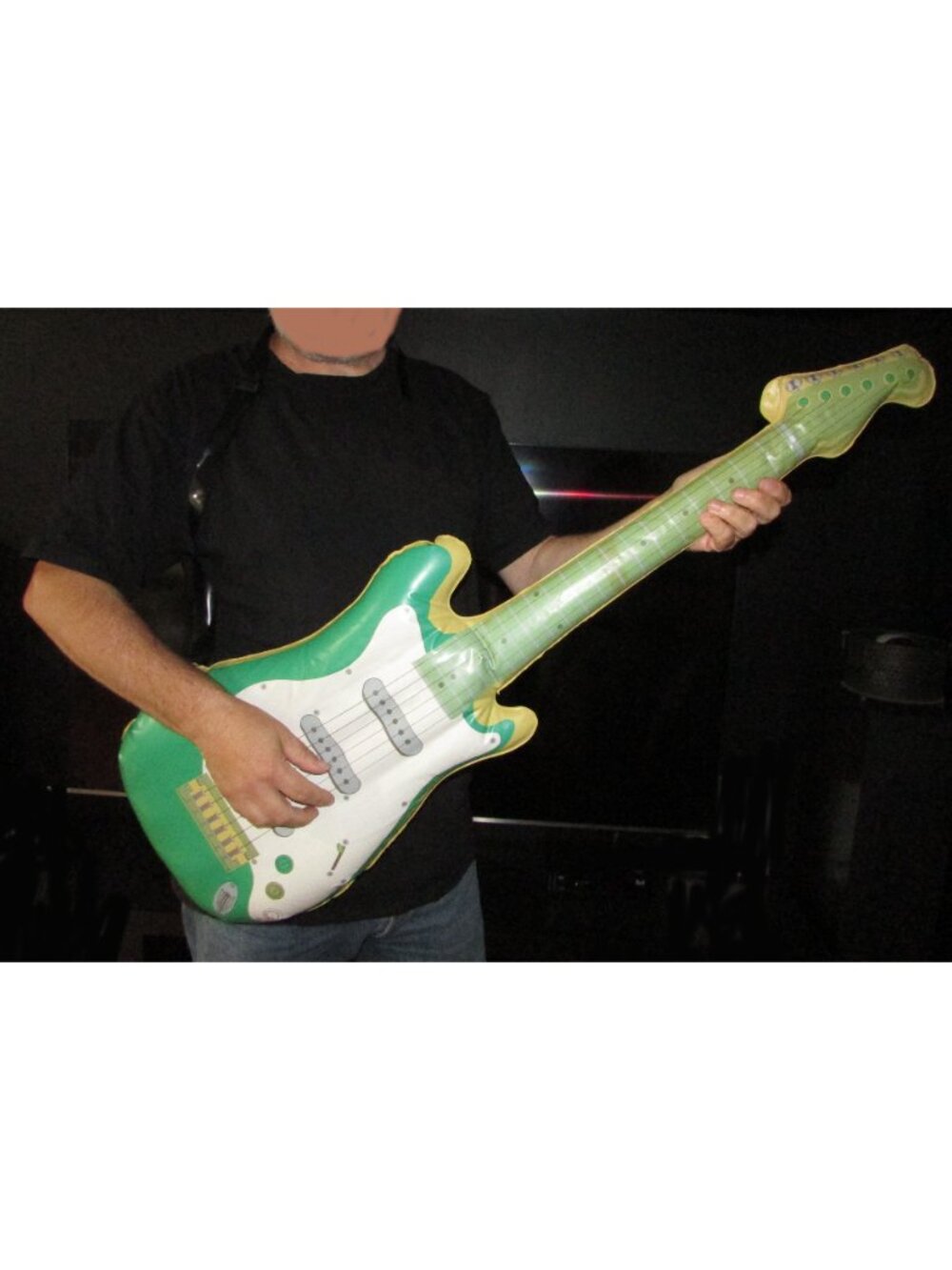 Vintage Inflatable Blow Up Electric Guitar